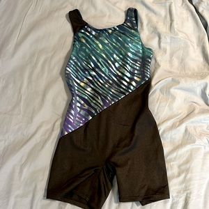 Young girls gymnastics leotard